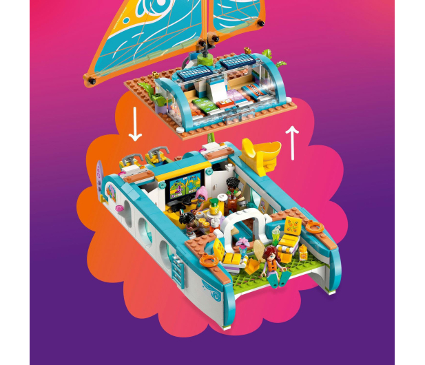 LEGO Friends 42664 Przygoda na łodzi - 1331628 - zdjęcie 5